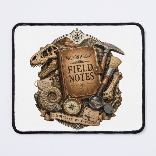 Item preview, Paleontology Field Notes Fossil Expedition designed and sold by Mosslume Studio.