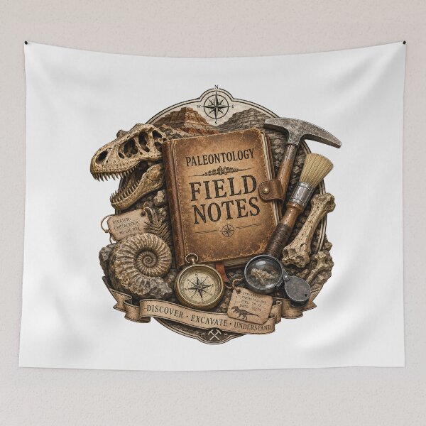 Item preview, Paleontology Field Notes Fossil Expedition designed and sold by Mosslume Studio.