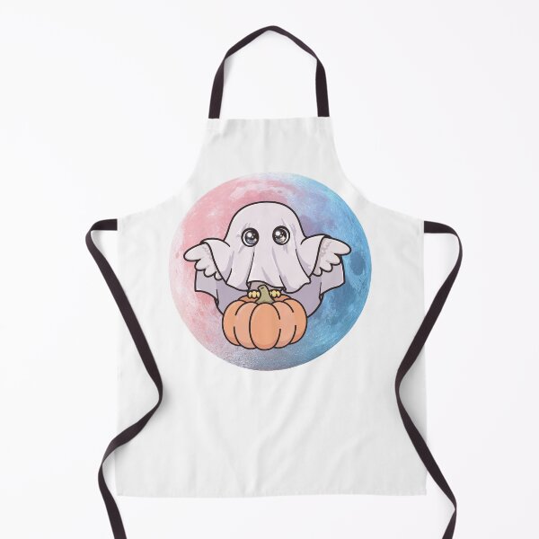 Item preview, Cute Ghost Owl Pumpkin Pastel Moon Halloween designed and sold by Neurospicy Trolls.