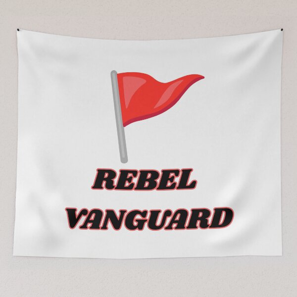 Item preview, ⚔️ Rebel Vanguard | Fearless Warrior Streetwear Graphic T-Shirt designed and sold by UrbanEchoHub.