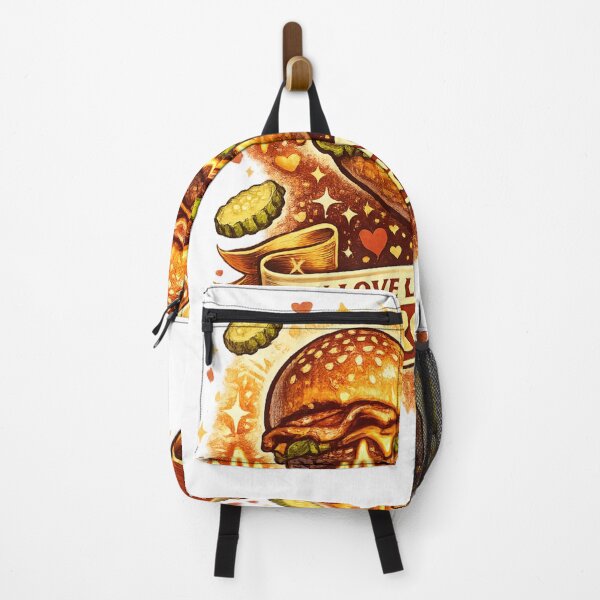 Item preview, My Love Language Is Burgers: Heartbeat EKG Romance Love Declaration designed and sold by irfanshikh.