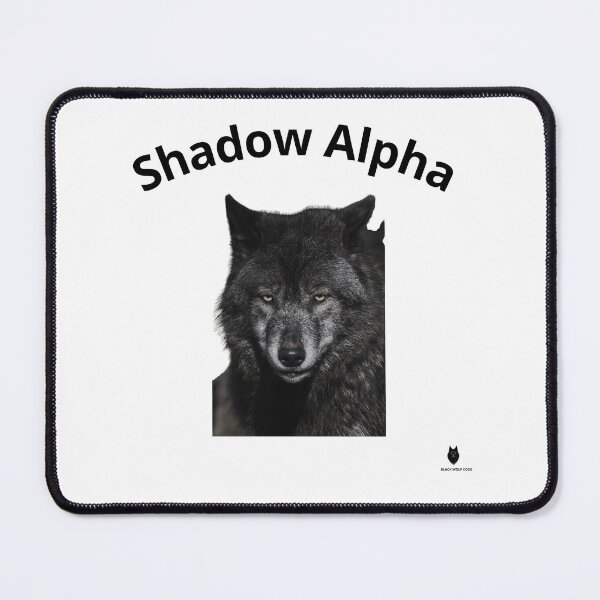 Item preview, Shadow Alpha | Black Wolf Portrait designed and sold by Bwolf1956.