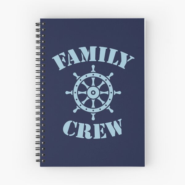 Item preview, Family Crew (Ship's Wheel / Crew Complement / Skyblue) designed and sold by MrFaulbaum.