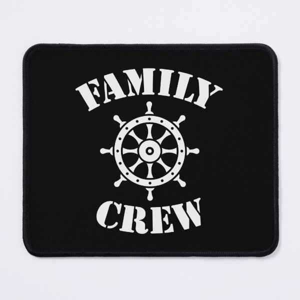 Item preview, Family Crew (Ship's Wheel / Crew Complement / White) designed and sold by MrFaulbaum.