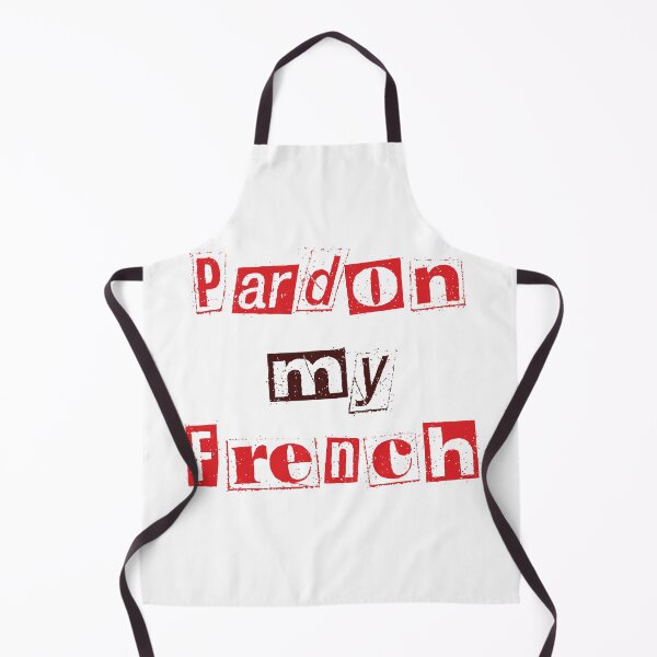 Item preview, Copy of Pardon My French Distressed Ransom Note designed and sold by BetweenForms.