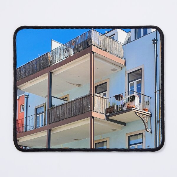 Item preview, renovated building. Algés. Portugal designed and sold by Tereza Pilar Art.