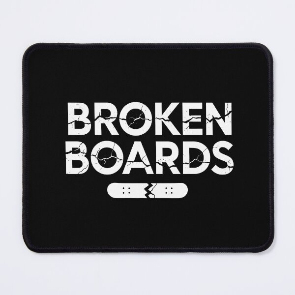 Item preview, Broken Boards Cracked Skateboard Streetwear Logo designed and sold by DigitalArtx-com.