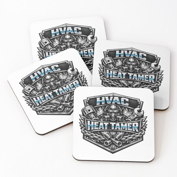 Item preview, HVAC Heat Tamer - Elite Technician Fire & Steel Emblem designed and sold by FrozenHeat97.