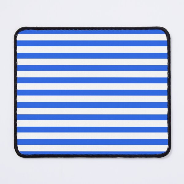 Item preview, Utra Fine Stripe Pattern in Electric Cobalt Blue and White designed and sold by kierkegaard.
