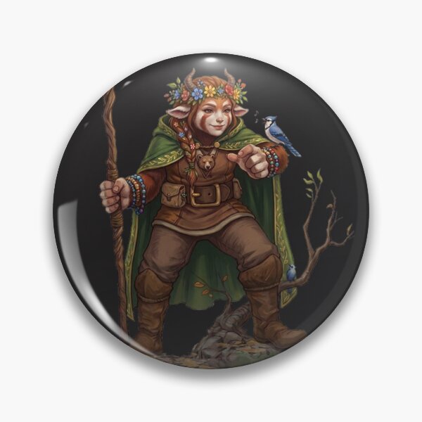 Item preview, Furbolg Druid #2 RPG Sticker designed and sold by AestheticRPG .
