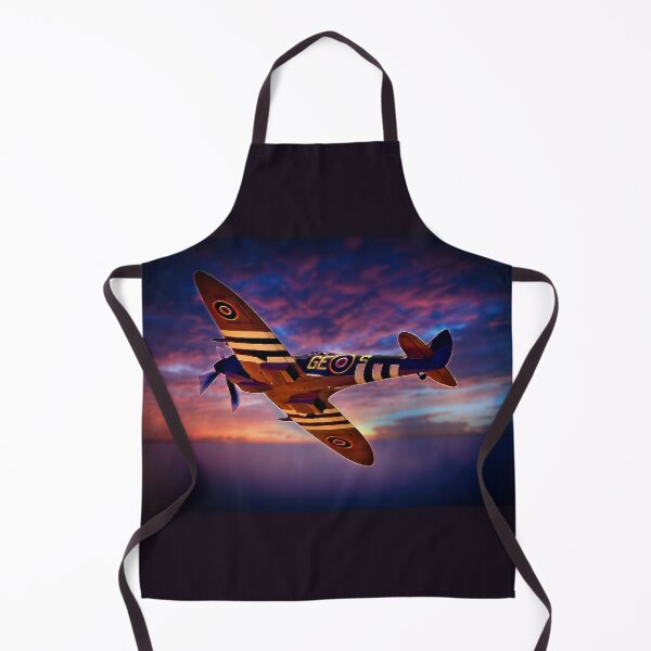 Item preview, Cinematic Spitfire at Sunset Sky designed and sold by GorisJ86.