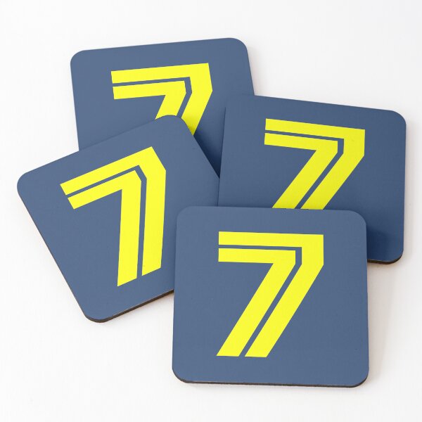 Item preview, Number 7, Yellow #7 Seven designed and sold by Jeallan Designs.