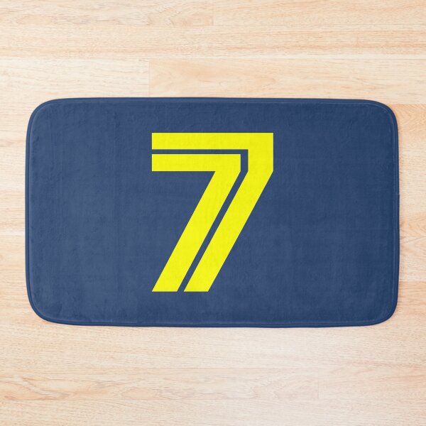Item preview, Number 7, Yellow #7 Seven designed and sold by Jeallan Designs.