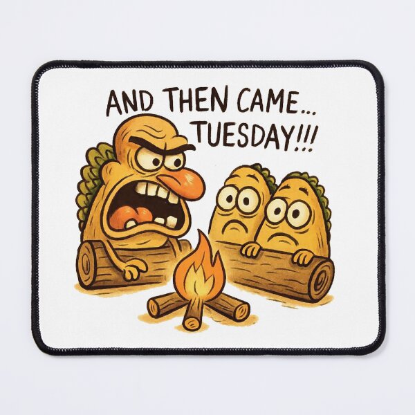 Item preview, Taco Tuesday Terror designed and sold by unclestich.