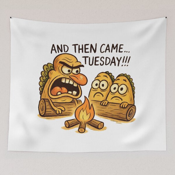 Item preview, Taco Tuesday Terror designed and sold by unclestich.