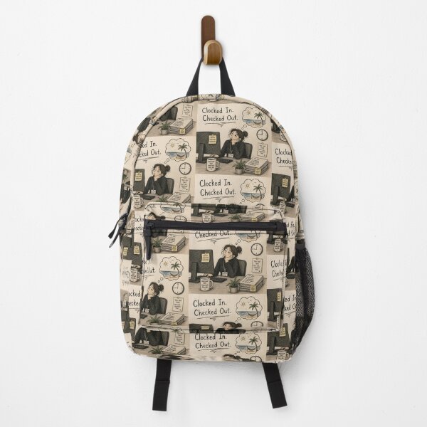 Item preview, Clocked in. Checked out. designed and sold by CinemaChronik.