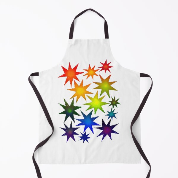 Item preview, Rainbow Pride Stars - Gradient Star Cluster Sticker | LGBTQ Pride Art designed and sold by ghostieking.