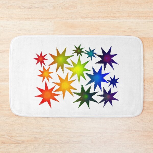 Item preview, Rainbow Pride Stars - Gradient Star Cluster Sticker | LGBTQ Pride Art designed and sold by ghostieking.