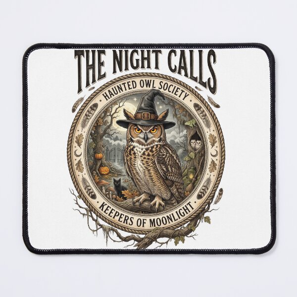 Item preview, Night Calls Great Horned Owl designed and sold by Roy & Tiffany.