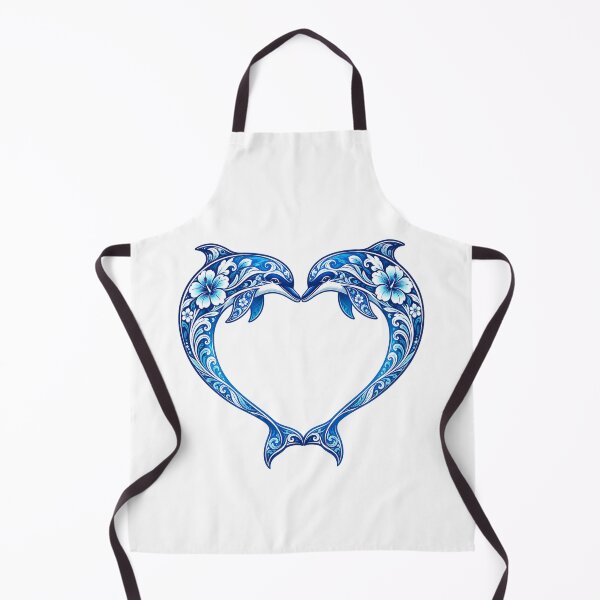 Item preview, Two Dolphins Forming a Heart designed and sold by OTSC.