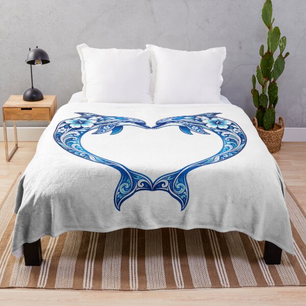 Item preview, Two Dolphins Forming a Heart designed and sold by OTSC.