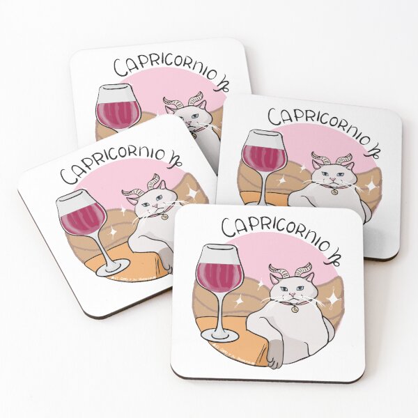 Aperçu de l'œuvre Capricorne Chat Signe du zodiaque créée et vendue par elgatoysuhumana.