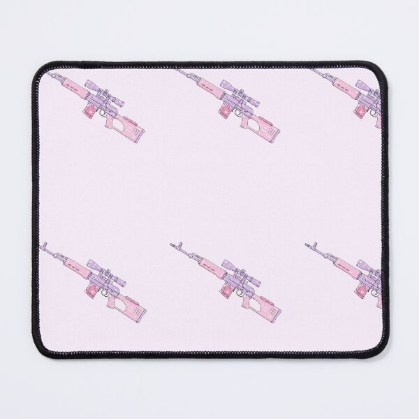 Item preview, Pink Hearts Sniper Rifle - Cute Aesthetic Kawaii Gun - heartthrob Caitlyn designed and sold by Mypixieart.