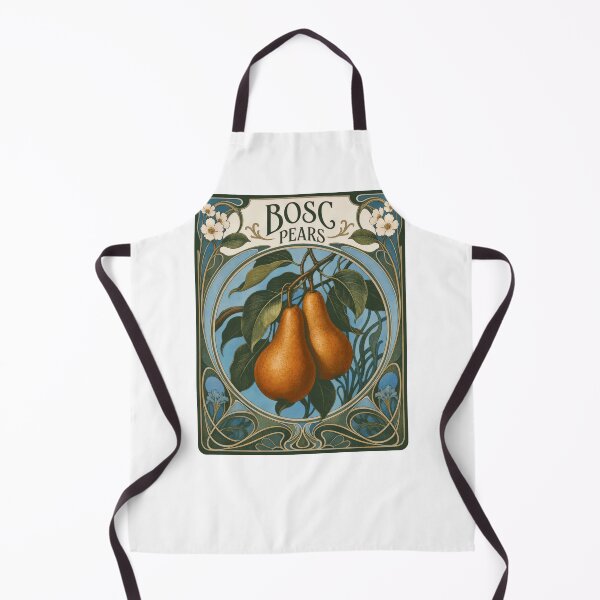 Item preview, Bosc Pears Art Nouveau Vintage Botanical Fruit designed and sold by AntiqueImages.