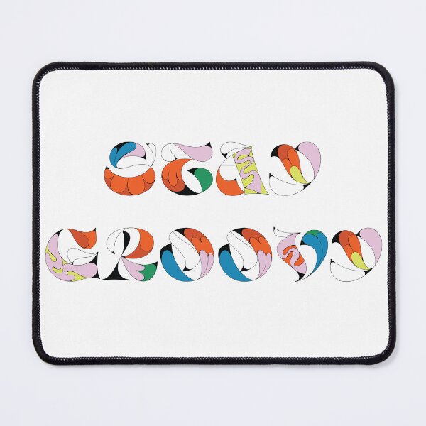 Item preview, Stay Groovy Retro Psychedelic Typography designed and sold by BetweenForms.