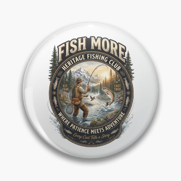 Item preview, Fish More Fly Fishing designed and sold by Roy & Tiffany.