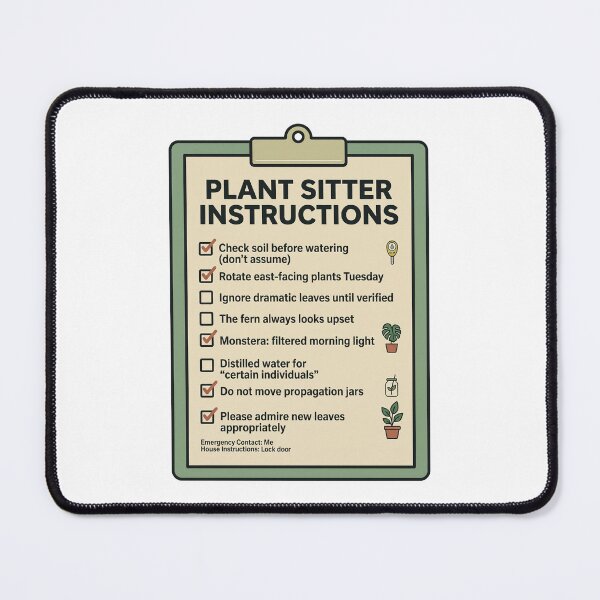 Item preview, The Plant Sitter Instructions designed and sold by Northbound Press.