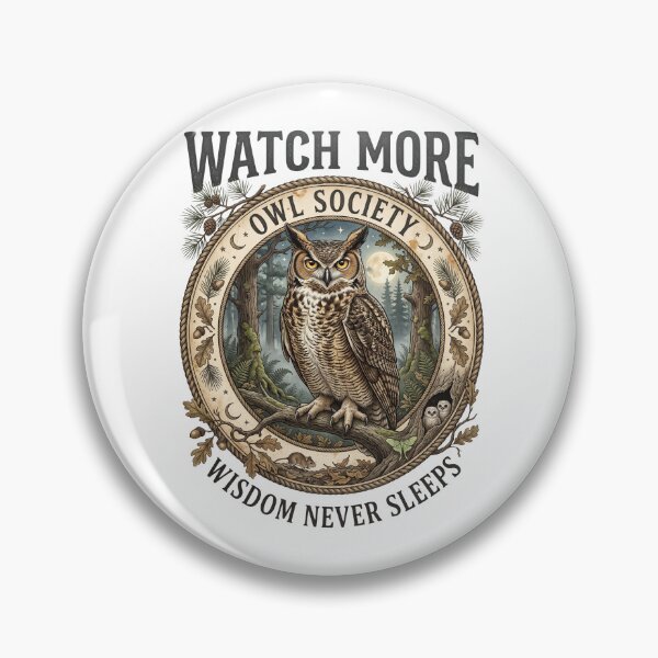 Item preview, Watch More Great Horned Owl designed and sold by Roy & Tiffany.