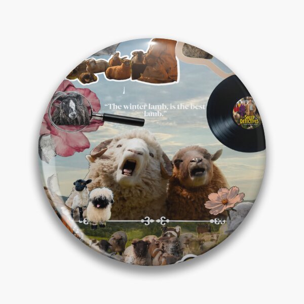 Item preview, the sheep detectives designed and sold by BlockyBeasts.