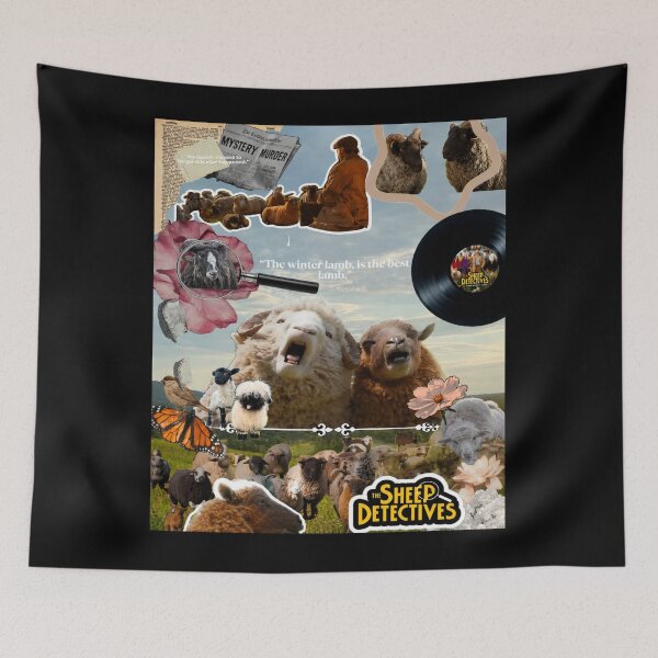 Item preview, the sheep detectives designed and sold by BlockyBeasts.