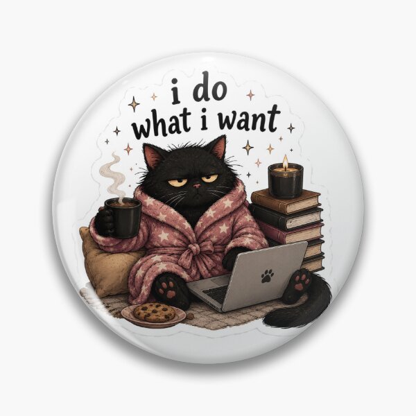 Item preview, I Do What I Want Sticker designed and sold by jennipicheni.