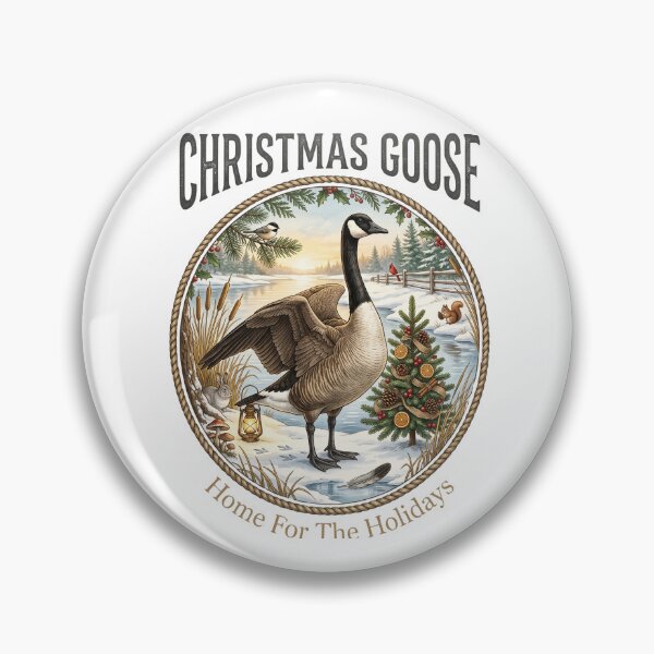 Item preview, Christmas Goose Canada Goose designed and sold by Roy & Tiffany.