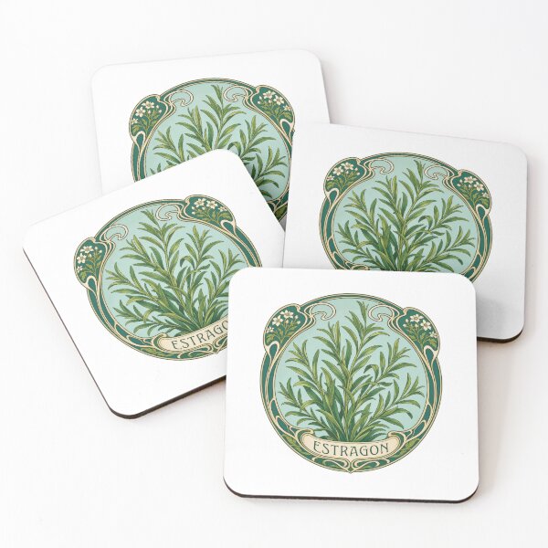 Item preview, Art Nouveau Estragon Taragon Herb Botanical designed and sold by AntiqueImages.