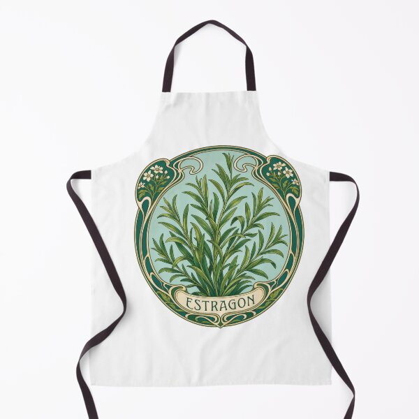 Item preview, Art Nouveau Estragon Taragon Herb Botanical designed and sold by AntiqueImages.