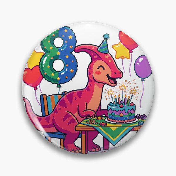 Item preview, 8th Parasaur birthday party designed and sold by Tronstell.