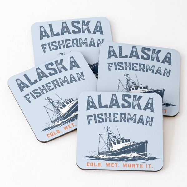 Item preview, Alaska Commercial Fisherman, Cold, Wet, Worth It. designed and sold by AlaskaExtreme.