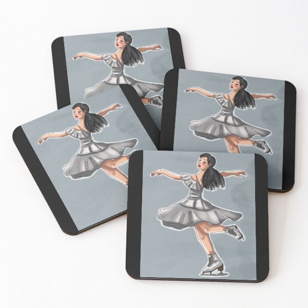 Item preview, Ice skating girl  designed and sold by Line2lifeart.