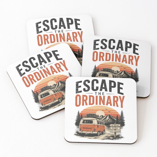 Item preview, Escape the Ordinary – Retro Van Adventure designed and sold by WakeUpByLP.