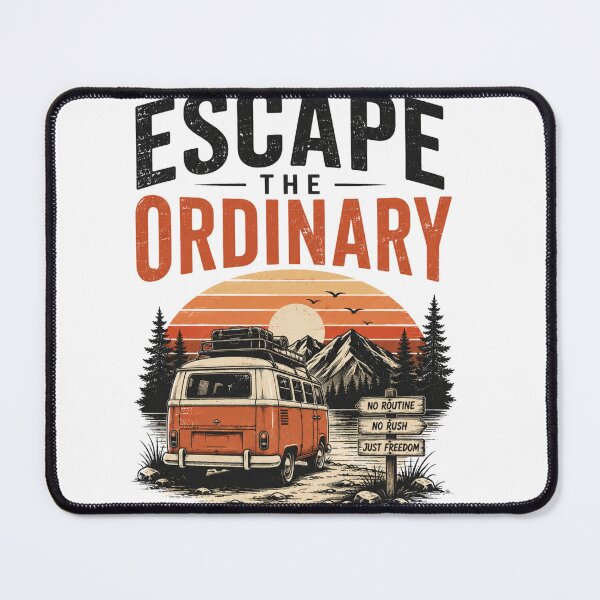 Item preview, Escape the Ordinary – Retro Van Adventure designed and sold by WakeUpByLP.