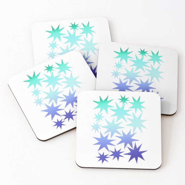 Item preview, Gay Men Pride Stars - Gradient Star Cluster Sticker | MLM LGBTQ Pride Art designed and sold by ghostieking.