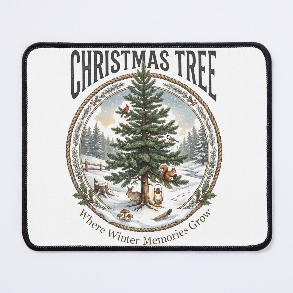 Item preview, Christmas Tree Winter Memories designed and sold by Roy & Tiffany.