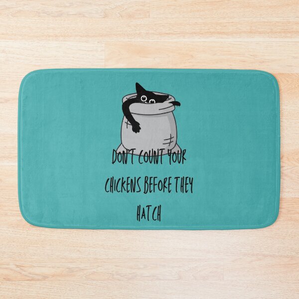 Item preview, AMERICAN SAYINGS AND PHRASES:Don't count your chickens before they hatch designed and sold by infinitearte.