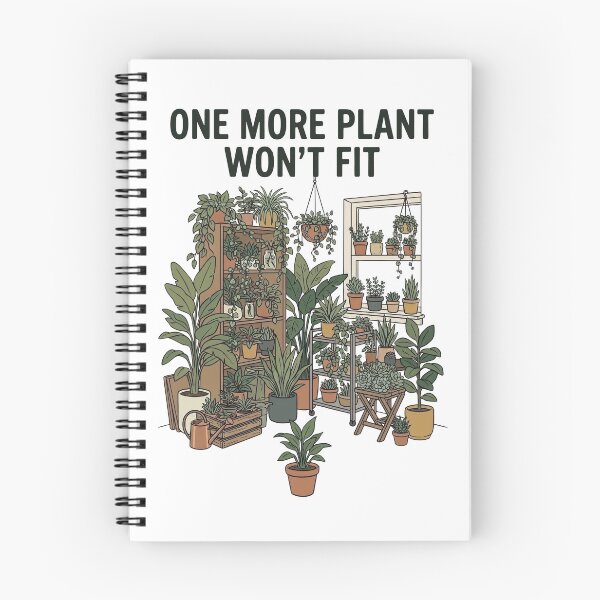 Item preview, One More Plant Won't Fit designed and sold by Northbound Press.