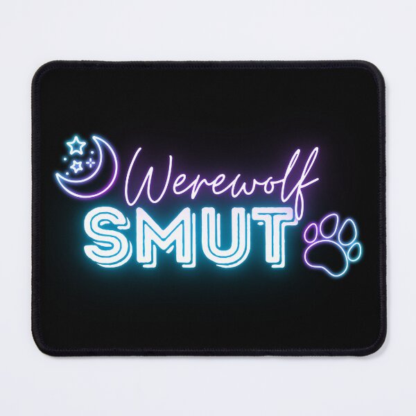 Item preview, Werewolf Smut Neon Moon Paw Print Spicy Romance designed and sold by feralheartsclub.