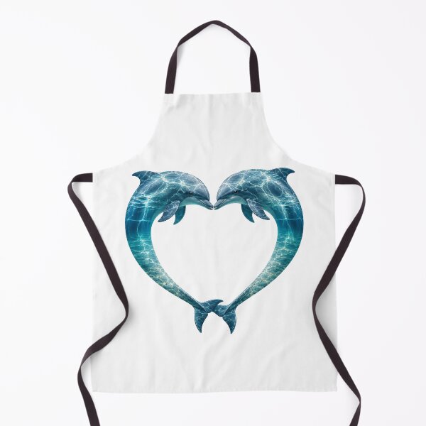 Item preview, Two Ocean Dolphins Forming a Heart designed and sold by OTSC.