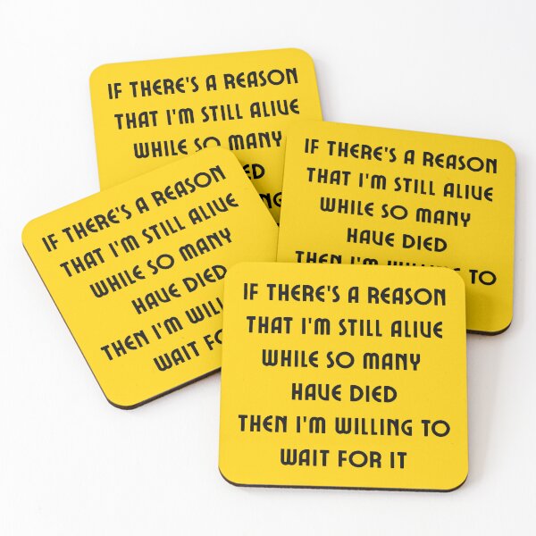 Item preview, Aaron Burr Quote designed and sold by Kaleidastar.